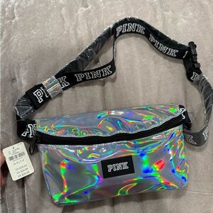 PINK Holographic Fanny Pack